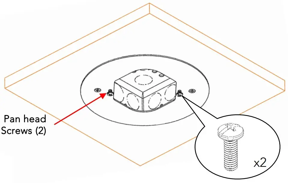 Square Junction Box Adapter