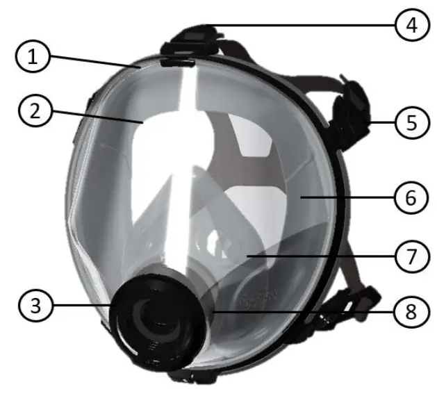 sekur C 701 Panoramic Masks - fig 1