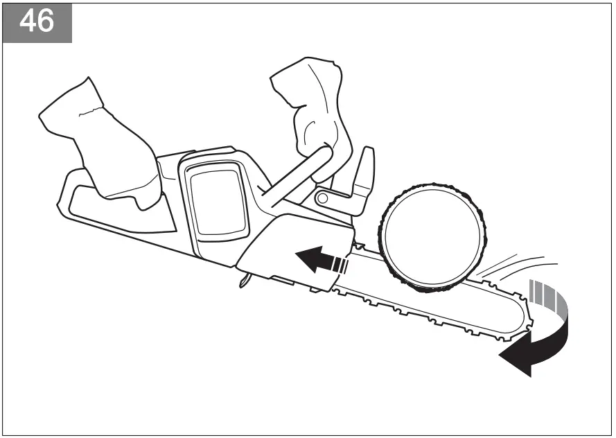 Pull stroke and push stroke