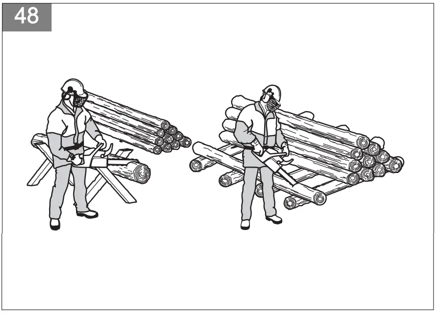 Pull stroke and push stroke