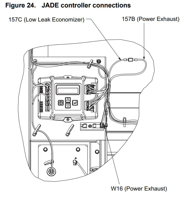 Trane BAYPWRX300 Power Exhaust Kit Foundation Packaged Rooftop Units -JADE controller