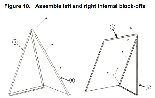 Trane BAYPWRX300 Power Exhaust Kit Foundation Packaged Rooftop Units -assembly2