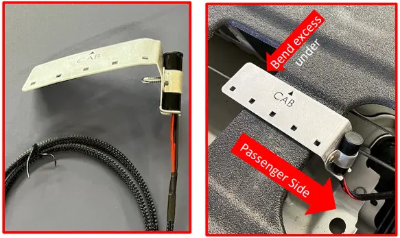 BringIt SwitchBack SOLO Down Tailgate Camera - Mount the clip