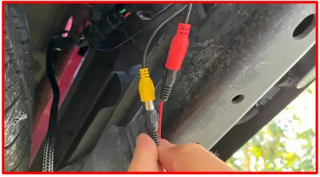 BringIt SwitchBack SOLO Down Tailgate Camera - electrical tape