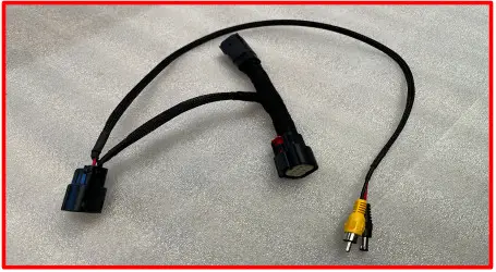 BringIt SwitchBack SOLO Down Tailgate Camera - inline harness