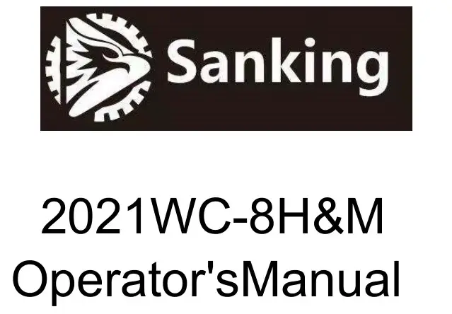Sanking 2021WC-8H Wood Chipper Owner's Manual
