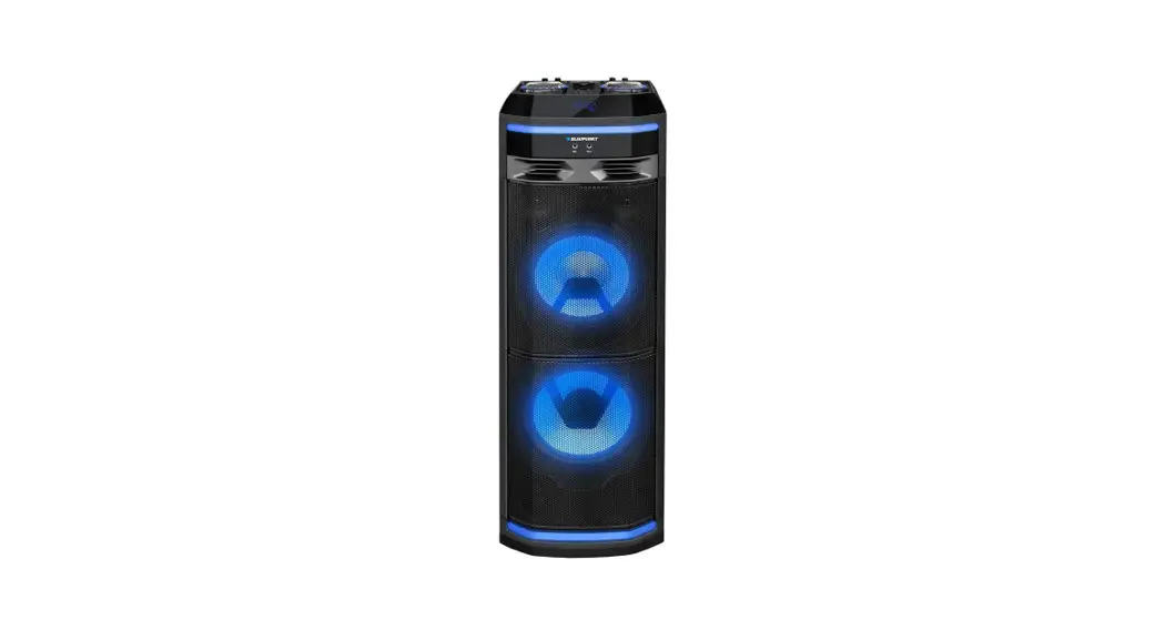 Blaupunkt Ps11db Party Speaker With Bluetooth Owner's Manual