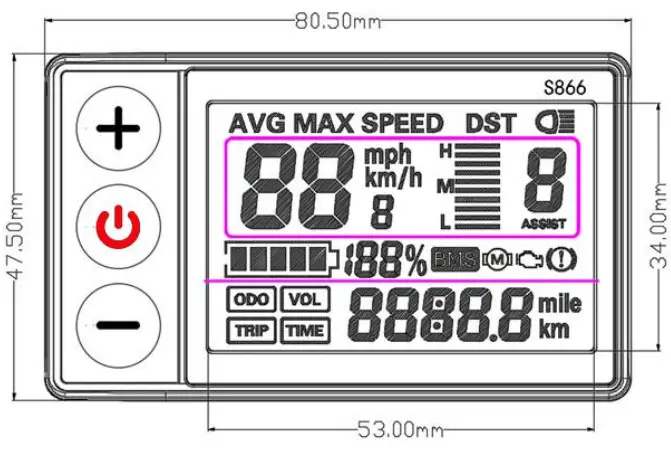 The Home Depot EBike-10 20 Inch 750 Watt Road Electric Folding Bike - Dashboard and cycling 2