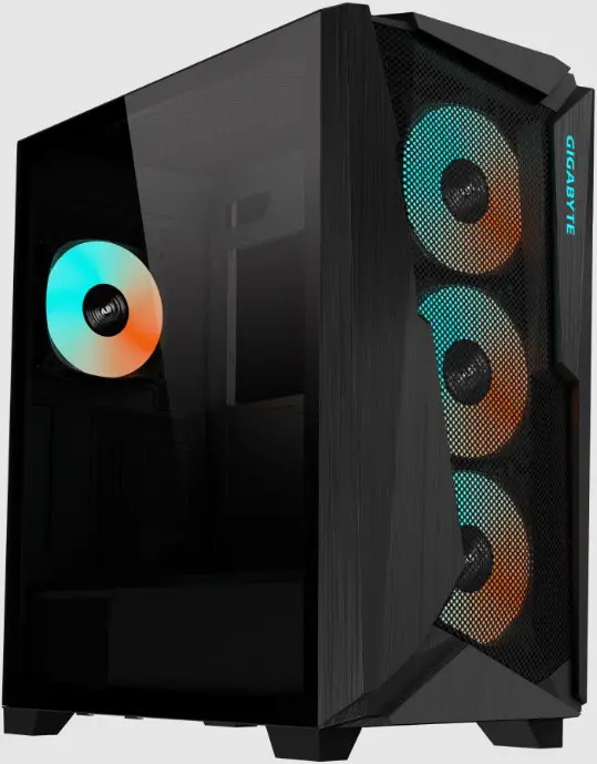 GIGABYTE C301 Glass V2 ATX Mid-Tower PC Case