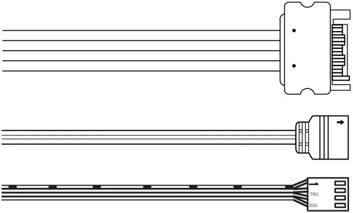 CONNECTORS AND RGB LIGHTING POWER