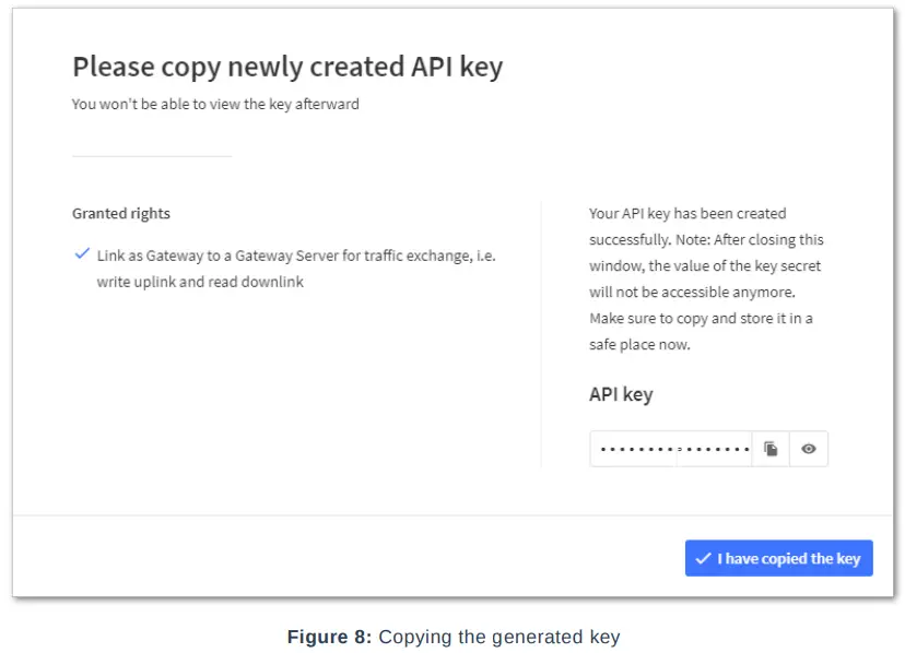 RAK TTNv3 WisGateOS 2 Basics Station - generated key
