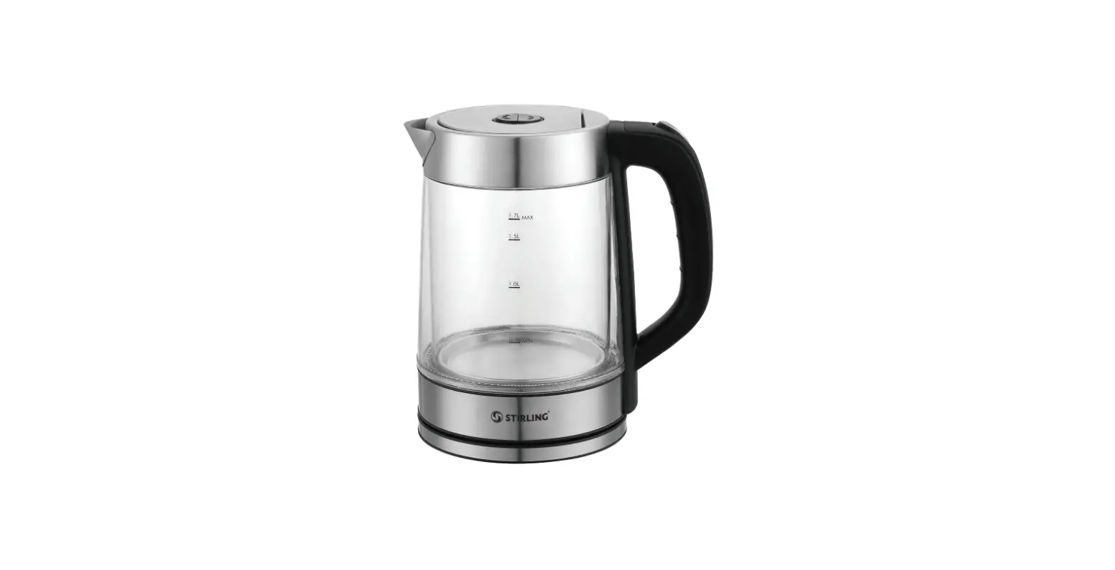 Stirling Gk17d 1.7 L Dual Wall Glass Kettle Instruction Manual