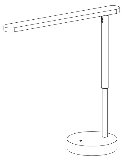 HAMPTON BAY RS2204087BK LED Desk Lamp