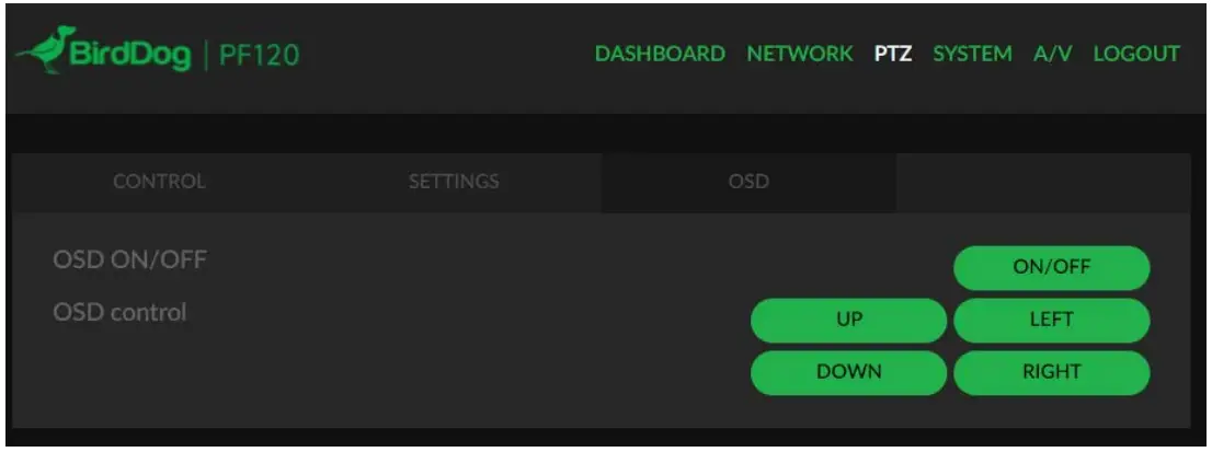 BirdDog PF120 Full NDI Box Camera - PTZ