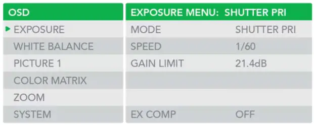 BirdDog PF120 Full NDI Box Camera - Table 4