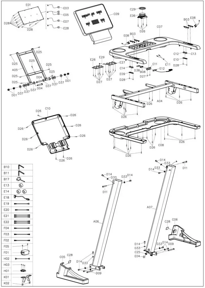 Sunny Health Fitness-SF-T722052-Astra-Elite-Smart-Auto-Incline-Brushless-Motor-Treadmill-19