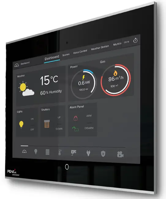 PEAKnx PNX12-10001 Touch Panel Controlmini