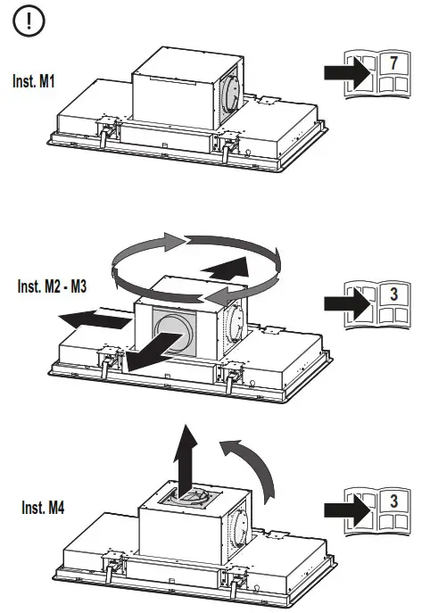 elica SKYDOME PLUS 30 Ceiling Extractor - overview 5