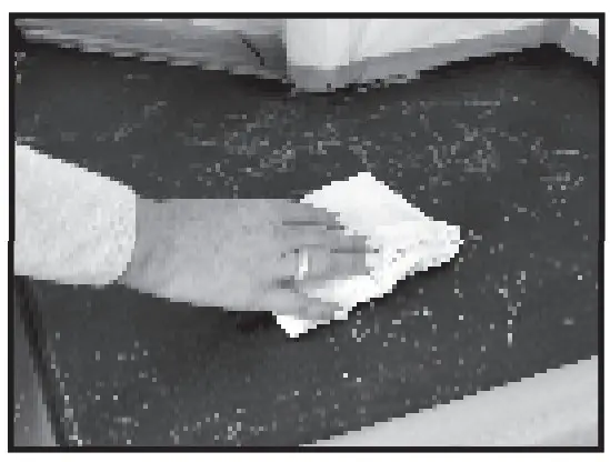 GIANI Belgotta Black Marble Countertop Paint Kit for Covers 35 Square Feet - Fixing veins 1