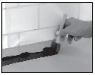 GIANI Belgotta Black Marble Countertop Paint Kit for Covers 35 Square Feet - fig 6