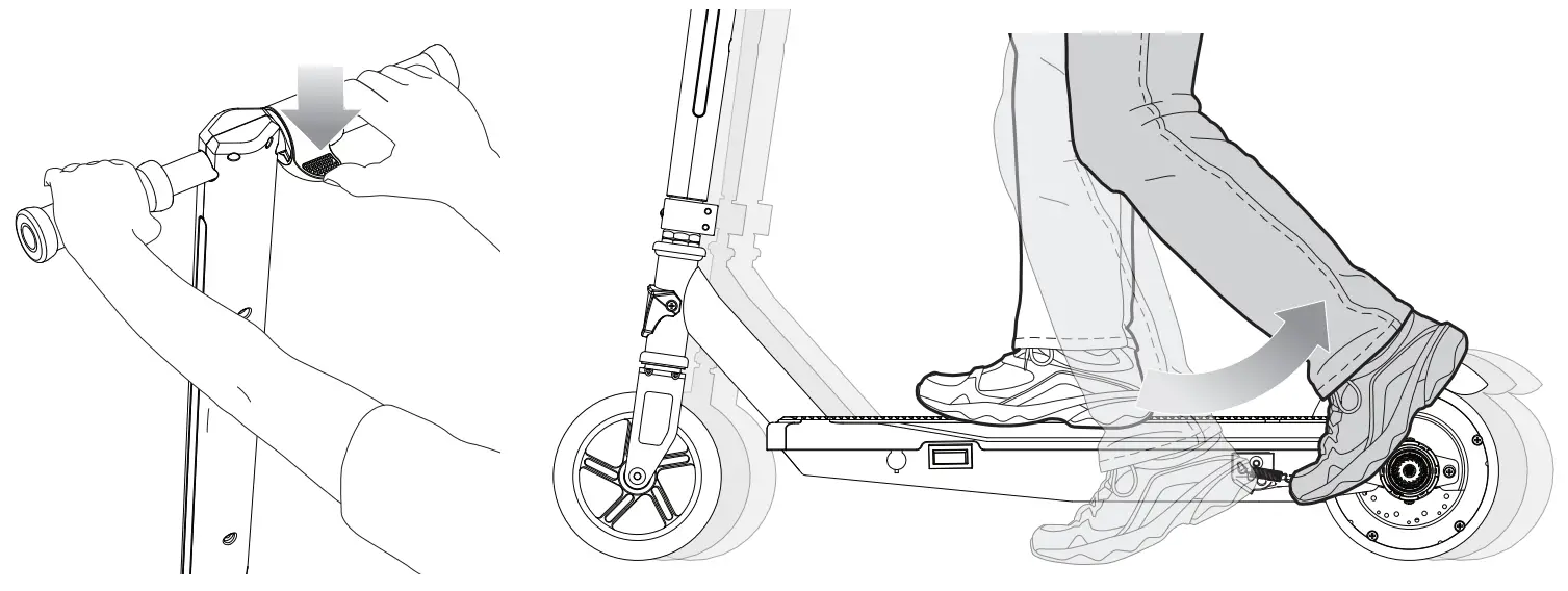 Starting the Scooter