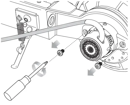 Battery/Rear Wheel/Hub Motor Replacement