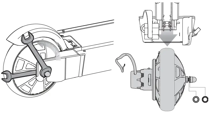 Battery/Rear Wheel/Hub Motor Replacement
