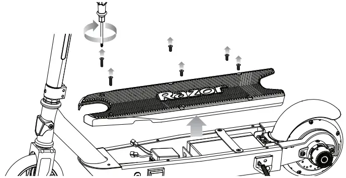 Battery/Rear Wheel/Hub Motor Replacement