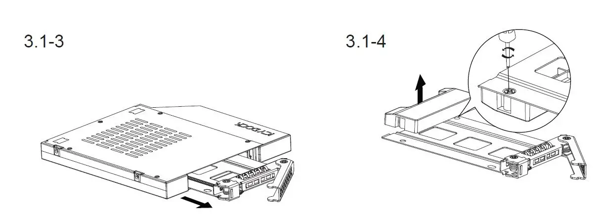 Icy-Dock-MB411SPO-1B-2.5-Inch-SATA-Mobile-Rack-for-Slim-ODD-or-Ultra-Slim-ODD-Bay-fig-18