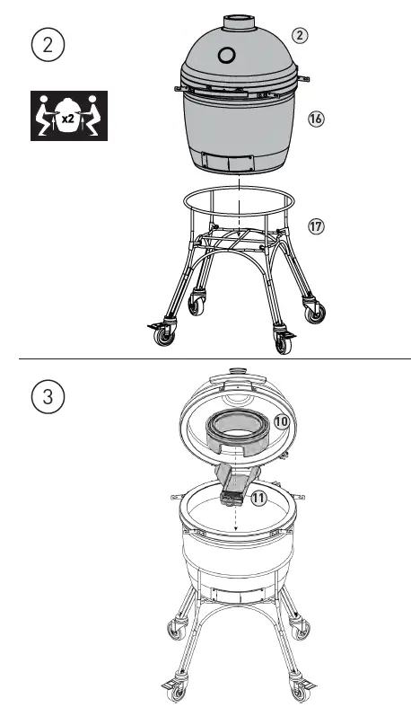KAMADO-JOE-KJ23RH-Classic-I-Charcoal-Grill-18-Inch-fig-4