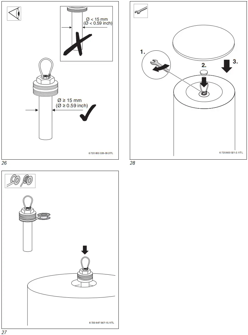 BOSCH W 300-5 P Hot Water Tank - Figure 10
