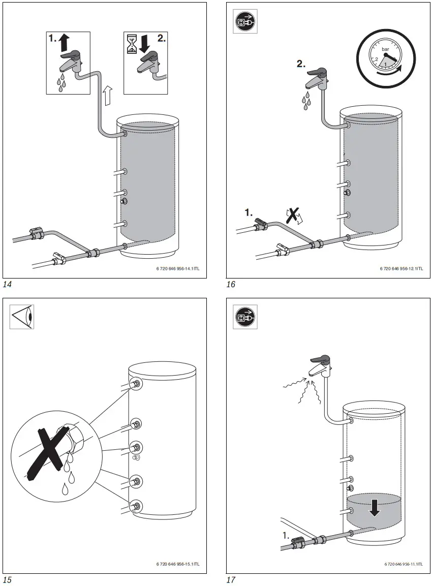 BOSCH W 300-5 P Hot Water Tank - Figure 7