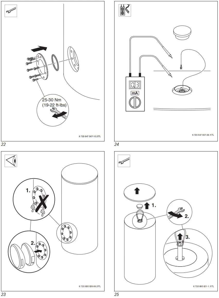BOSCH W 300-5 P Hot Water Tank - Figure 9