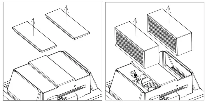 AURORA DA-CN-0353 Dry Aging Cabinet - update the absorbent