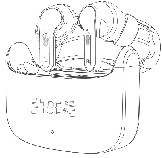 Ordtop B0C4KWGDZ7 I13 True Wireless Stereo Earphones