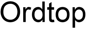 Ordtop logo