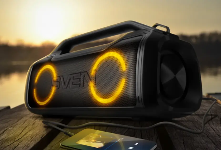 Sven Ps-390 Portable Speaker System With Bluetooth User Guide