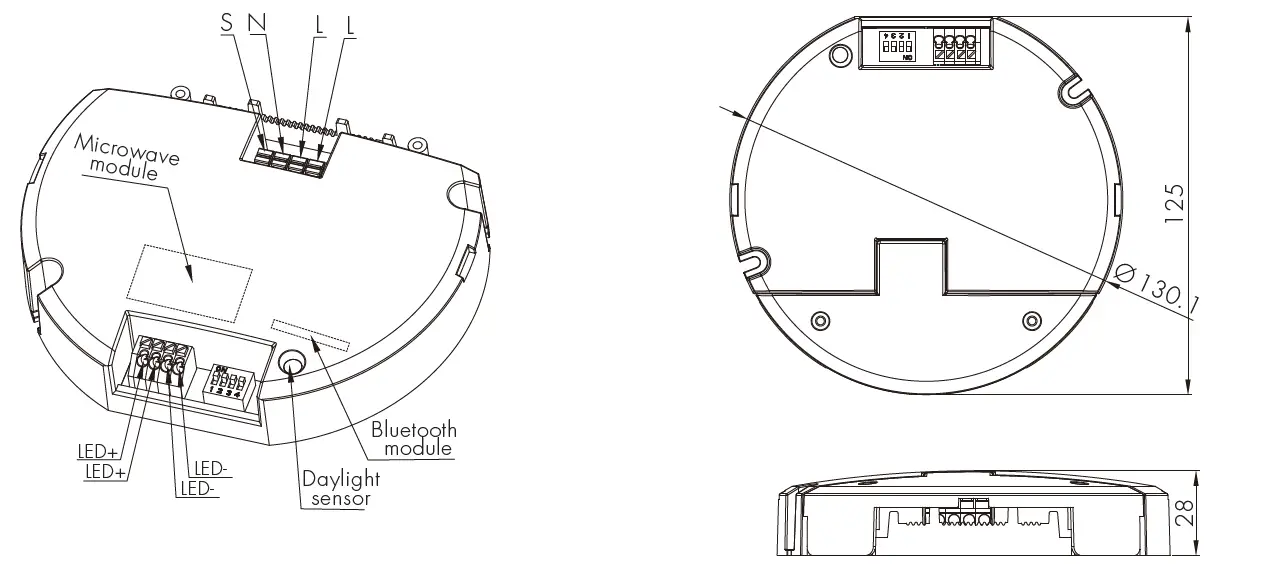 HYTRONIK-HBE9028-Bluetooth-LED-Driver-with-Microwave-Sensor-14