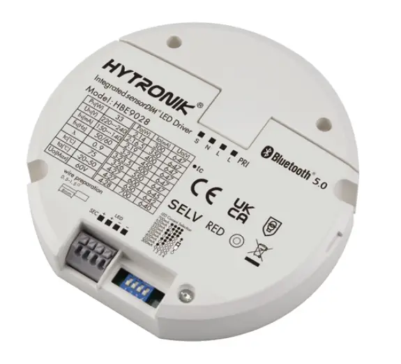 HYTRONIK-HBE9028-Bluetooth-LED-Driver-with-Microwave-Sensor-product-image