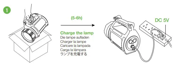 LE-3300006-Rechargeable-LED-Camping-Lantern-Fig-4