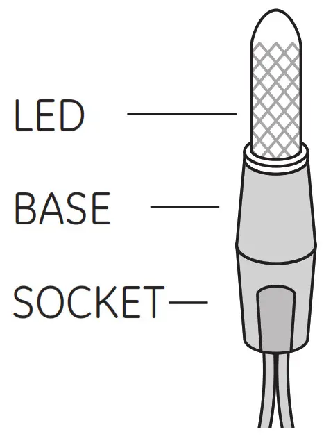 HOME ACCENTS holiday 20090105061702H 50L Multi C9 LED Steady Lit Heavy Duty Lights - Step 3