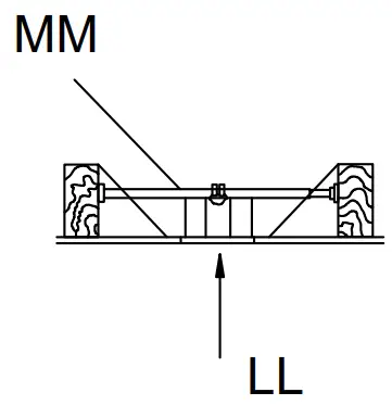 WAREHOUSE OF TIFFANY AW01W03 52 Inch Ceiling Fan - MOUNTING 1