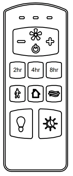 WAREHOUSE OF TIFFANY AW01W03 52 Inch Ceiling Fan - REMOTE CONTROL