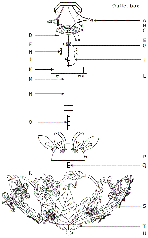CRYSTORAMA-5316-AW-Paris-Market-6-Light-Semi-Flush-fig-4