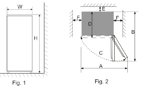 JOCEL JF107 Refrigerator 2