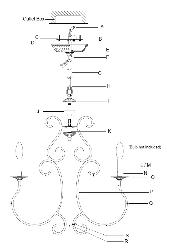 CRYSTORAMA 5016OSCLMWP Ashton Chandelier-fig-6