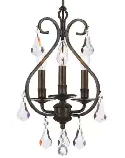 CRYSTORAMA 5016OSCLMWP Ashton Six Light Chandelier-product