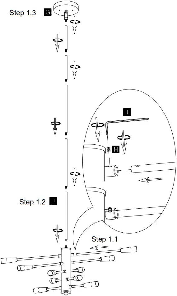 ACROMA 8910AZ - Step 1