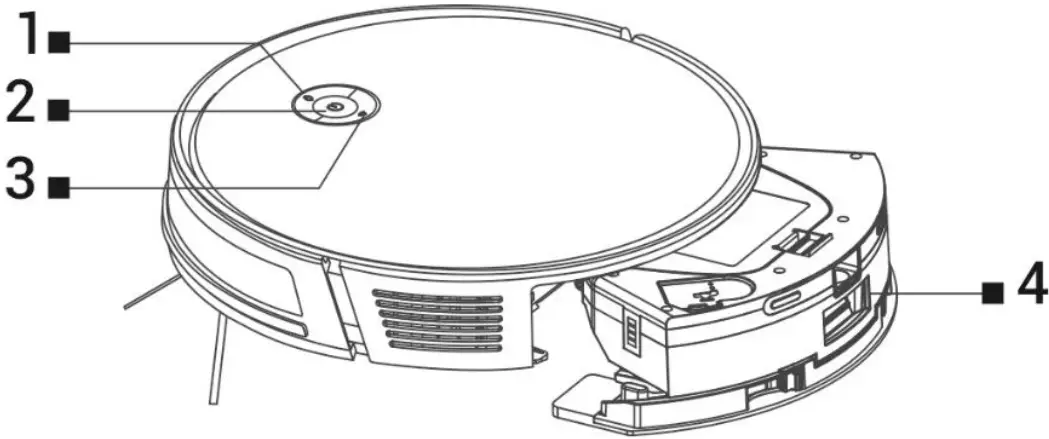 TESLA iQ400 Plus Intelligent Robotic Vacuum Cleaner 01