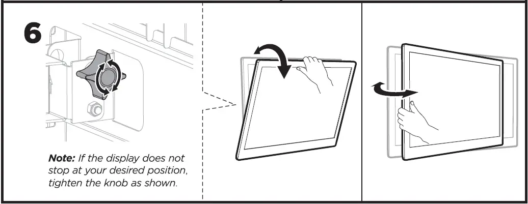 stell SHO 4600 Universal Telescopic Support for TV 7